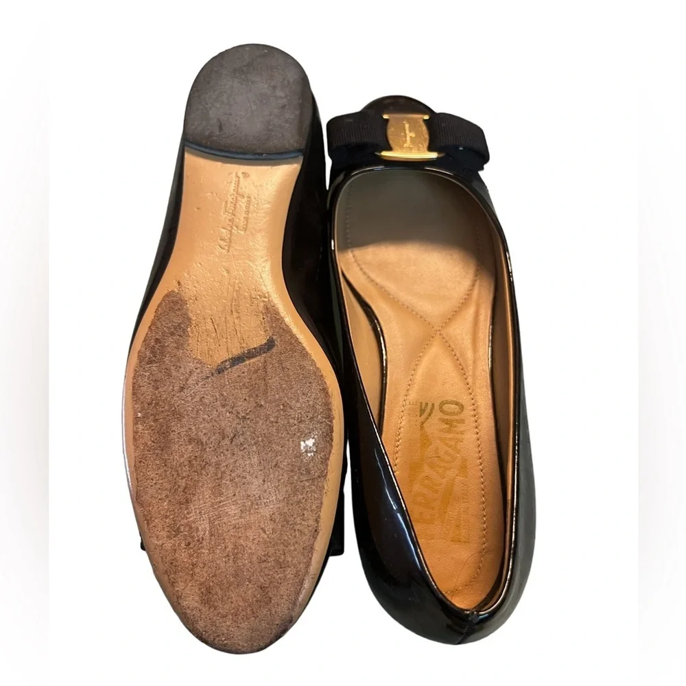 Salvatore Ferragamo -flat dress shoes size 5 - Picture 3 of 5